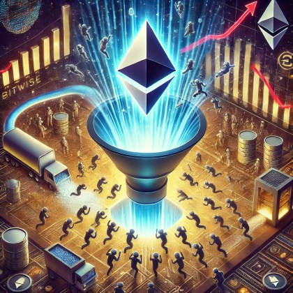 Popyt na Ethereum wzrasta 32-krotnie, przewidywania Bitwise wskazują na eksplozję cen.