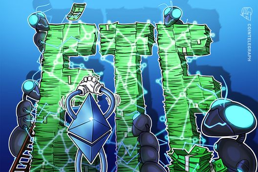 Les ETF Spot Ether enregistrent 453 millions de dollars d'afflux, prolongeant leur série à 16 jours.